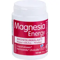 Raw Organic Hankintaukku Magnesia Energy 120tabl.