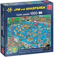 Top 1 Toys Jan van Haasteren - Jääkiekon mestaruuskilpailujen palapeli 1000 palaa