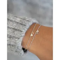 My Jewellery Bracelet Besties 2 Hearts - Silver - ONE SIZE