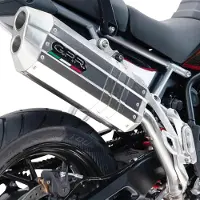 Gpr Exclusive Hyper Sonic Inox Yamaha Tenere 700 25-26 Homologoitu Slip On äänenvaimennin
