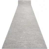 Rugsx Alfombra de pasillo TULS 51248 estructural, mezcla gris 80 cm 80x340 cm