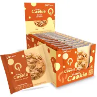 QNT Protein Cookie 25 % proteiinipitoinen välipala urheiluravinto urheilijoille