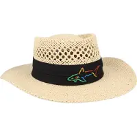 Greg Norman Signature Straw UNI Natural Hattu