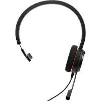 Jabra Evolve 20SE MS -monokuuloke + USB-A-sovitin, musta