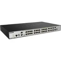 D-Link DGS-3630-28TC, Hallittu, L3, Gigabit Ethernet (10/100/1000), Täysin kaksipuolinen, Telineasennus, 1U (DGS-3630-28TC/SI/E)