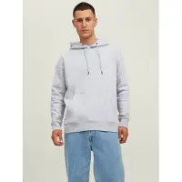 Jack & Jones Jjestar Basic Sweat Hood Noos - Grey - XL