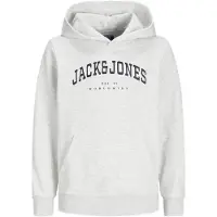 Jack & Jones Jjecaleb Varsity Sweat Hood Noos Jnr - Grey - 140