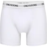 Only & Sons Onsbasic Solid Boxer 3Pack Noos - Multi/patterned - XXL