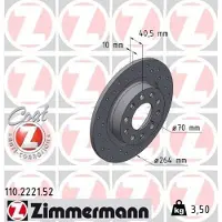 ZIMMERMANN Jarrulevy (1kpl) 110.2221.52