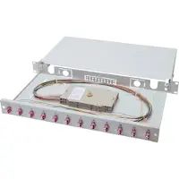 Digitus FO SPLICE BOX, 1U, EQUIPPED, 12X LC DX, OM4 (DN-96331-4)