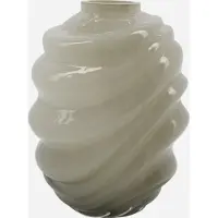 House Doctor Vase, Hddesert, Lysegrå - H26.6CM