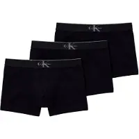 Calvin Klein Trunk 3Pk - Black - XS