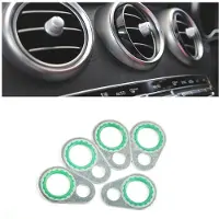 Exogio A/C O Ring Kit,Car Accessories Gasket,O Ring Assortment Kit,AC O Ring Kit,120pcs AC Seal Kit,A/C Compressor Seal Kit