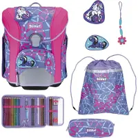 Scout Micro Koulureppu-setti 5-osainen Pinkki