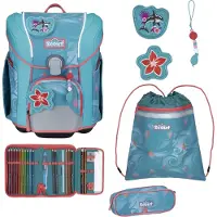 Scout Micro Koulureppu-setti 7-osainen Sininen