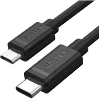 UNITEK Y-C473BK - USB cable - USB-C to Micro-USB Type B - 1 m