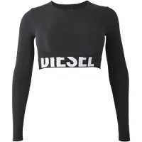 Diesel Paita 'MELISSA-D-POP' musta / valkoinen