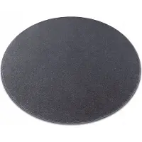 Dywany Łuszczów Pyöreä matto antrasiitin värinen, halkaisija 100 cm