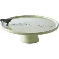 Pols Potten - Duck tarjoiluvati jalalla 30x8,3 cm vihreä