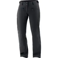 Salomon Women's Edge Pant Deep Black Hiihto- & lasketteluhousut XXL/Short