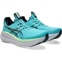 Asics Gel-Nimbus 28 Turquoise Blue Running Shoes AW26, Size 42,5 - EUR