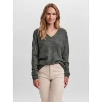 Vero Moda Neulepaita 'Lefile' tummanvihreä