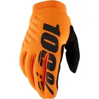 100% 100 % BRISKER kylmän sään motocross- ja maastopyöräkäsineet - lämmin talvi MTB & MX Powersport Racing suojavarusteet