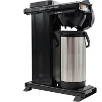 Moccamaster 29263, Suodatinkahvinkeitin, Jauhettu kahvi, 2400 W, Musta, Ruostumaton teräs