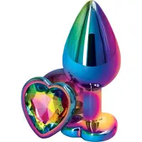 NSNovelties Anaalitappi Multicolor Heart, koko M