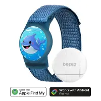 Beeep OneTag Apple Find My & Android lasten paikannin tarranauhalla