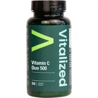 Vitalized Vitamin C Duo 500 90 kaps ravintolisä
