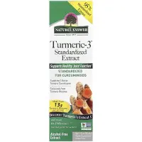 Natures Answer , Turmeric-3, Alkoholiton, 1 fl oz (30 ml)