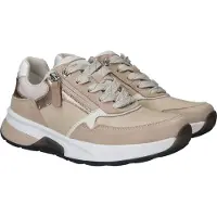 Gabor Rollingsoft Sneaker, "Hallux Valgus" - Beige - 42