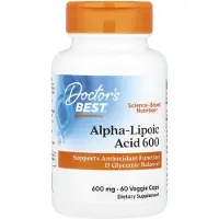 Doctors Best Alfa-lipoiinihappo, 600 mg - 60 kapselia