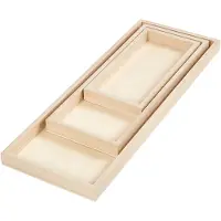 Creativ Company Tarjottimet, Pit. 20+30+40 cm, Lev: 10+12+15 cm, 3 kpl/ 1 pkt