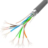 Lanberg Verkkokaapeli - - LCF5-11CC-0305-S - 305 m - Cat5e F/UTP (FTP) - Harmaa