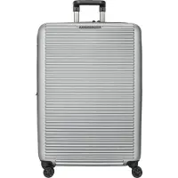 Mandarina Duck Tank Case 4-pyöräinen vetolaukku L 75 cm Laajennettava Hopeanvärinen