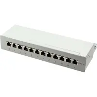 Logilink NP0019, RJ-45, Cat6a, Harmaa, 800 g, 275 mm, 13,7 cm