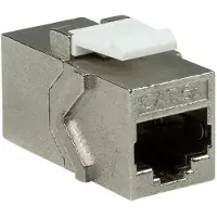 Logilink NK4017, Tasainen, Hopea, Valkoinen, RJ-45, RJ-45, Naaras, Naaras