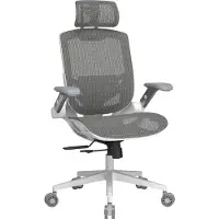 Cougar Gaming/Office-Stuhl Speeder One, Mesh, Weiss (CGR-SPO-WHW)