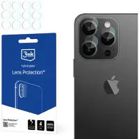 3MK iPhone 15 Pro Max 3MK Hybrid Kameralinssin Panssarilasi - 7H - 4 Kpl.