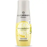 SodaStream Siirappi Classics Elderflower Zero (-hiilihapotuslaitteille), 440 ml