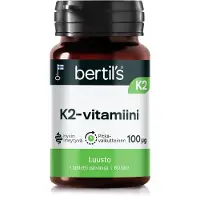 Bertils Bertil’s K2-vitamiini 60 tabl. ravintolisä