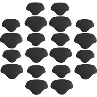INF Kantapään suoja/korjauspaikat kenkien korjaukseen 2 kokoa 10 paria Black