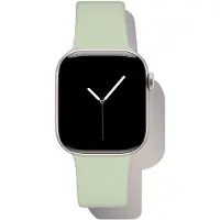 IDEAL OF SWEDEN -silikoniranneke, 42/44/45/46/49 mm, S/M, Sage Green
