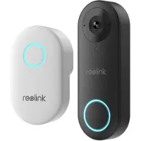 Reolink D340W 5MP älykäs ovikellokamera soittokellolla (Video Doorbell WiFi)