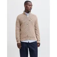 Jack & jones Neuletakki 'JPRBLAMILANO STITCH' beigenharmaa