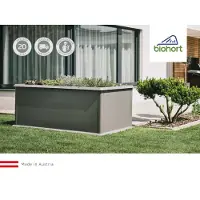 Biohort , Belvedere istutusallas maxi koko 200 metallic hopea