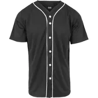 Urban Classics Paita 'Baseball' musta / valkoinen