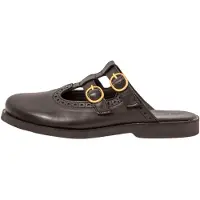 El naturalista for woman. 258701101005_001 Leather sandals N5870 Arenisca black (41), Flat, None, Casual